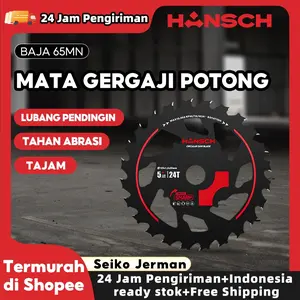 HANSCH Mata Gergaji Potong  Mata Gerinda Gergaji Listrik Lithium Circular saw Blade Paduan 5-6inch Terlaris