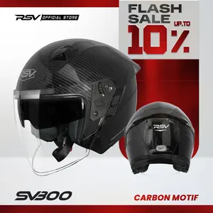 Helm RSV SV300 CARBON GLOSSY DOUBLE VISOR