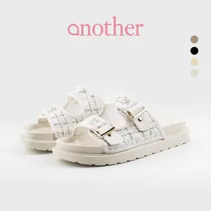 ANOTHER By URBAN&CO Sandal Wanita ANOTHER Bahan Lembut Ringan Warna Earth Tone Monochrome Size 35-41 Ready Stock Stylish Comfortable - Miwa