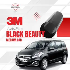 Kaca film mobil 3M Black Beauty Samping dan Belakang - Reguler (Bahan)