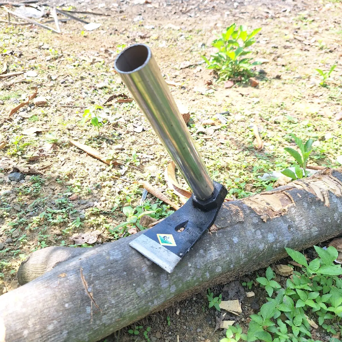 Petel pahat kayu baja cor cap ayam - wangkil petel serbaguna