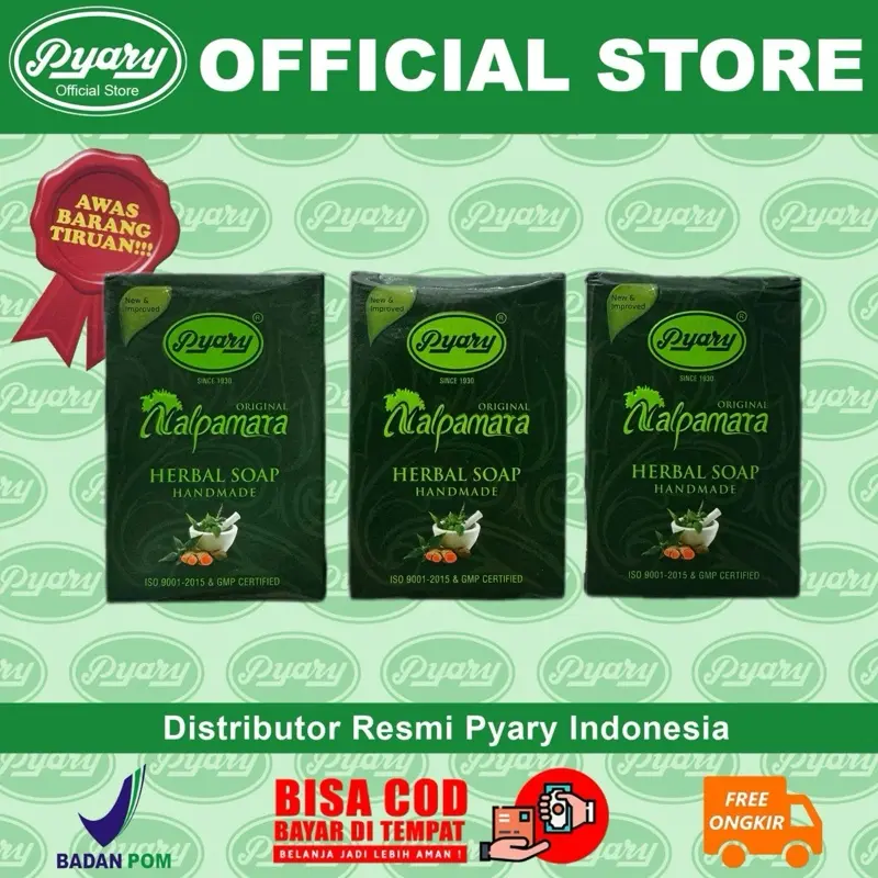 [OFFICIAL STORE] Bundling 3pcs Sabun Pyary Nalpamara
