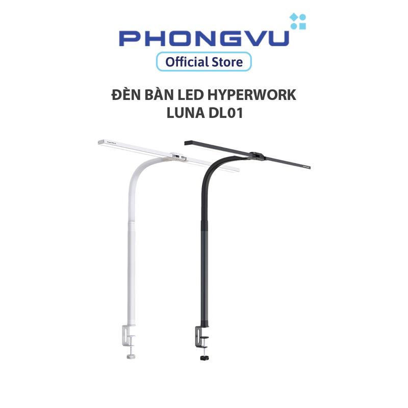 Đèn bàn LED HyperWork Luna DL01 - Bảo hành 12 tháng