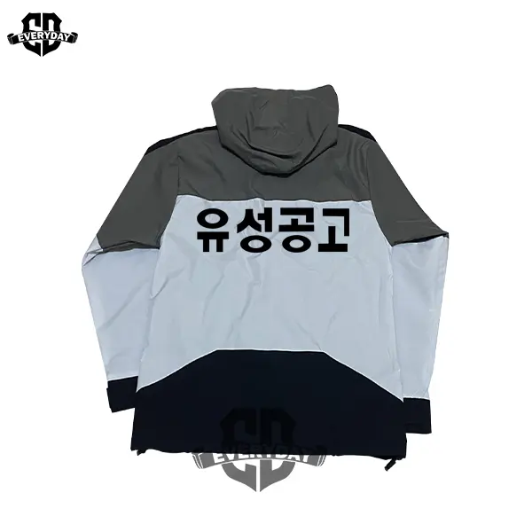 Jaket Study Group Yusong Geonyeob Park Gamin Jiwo Manhwa Parka Taslan Unisex Pria Wanita Cewe Outdoor Nyaman Sport 1
