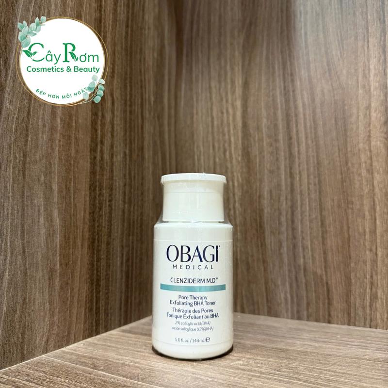 Công ty Toner BHA Obagi Clenziderm MD Pore Therapy 148ml Làm Đẹp Da Cho Da Mụn Giảm Thâm Skincare Chăm Sóc Da Giảm Mụn Nữ