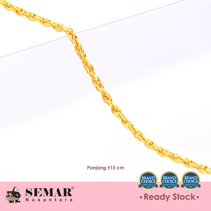 Gelang Emas Classic Katara Bracelet Gold 10K Semar Nusantara 1