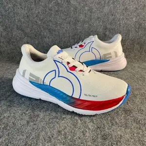 Sepatu Ortuseight Sepatu Running Hyperglide 3.0 Sepatu Olahraga Pria Wanita Lengan Pendek Putih biru Outdoor