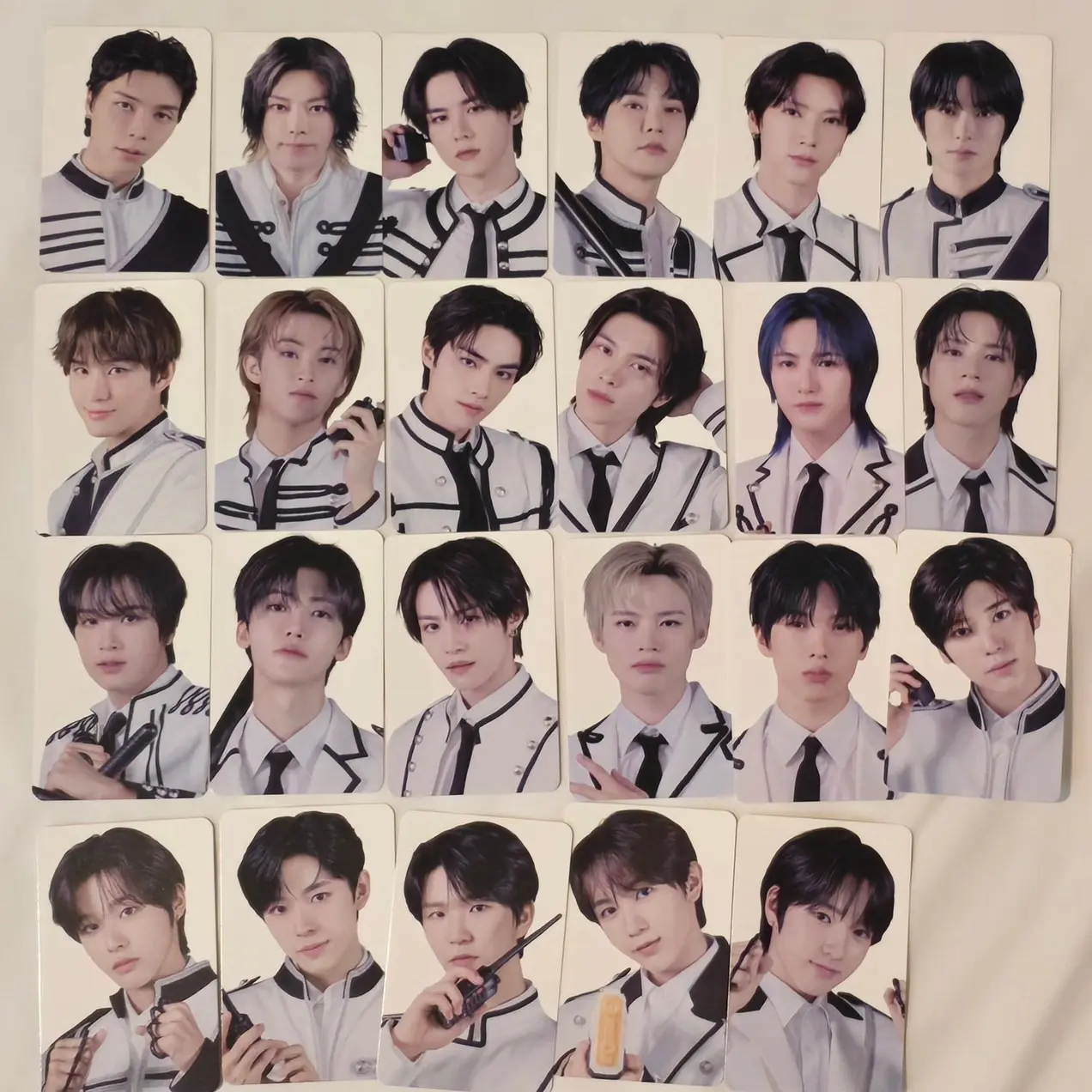 PC NCTZONE (photocard official nct rockstar snowboarder white agent high school secret castle)
