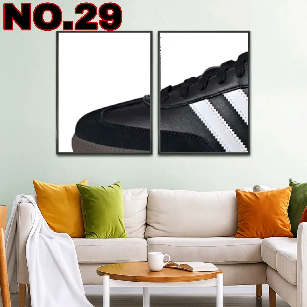 NO.29 SAMBA BLACK WHITE [ BISA COD ]