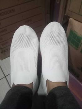 Product Review of SEPATU WANITA HIGHSOLE KEMBARAN TERPOPULER NYAMAN SIMPLE BAHAN FLYKNIT  G2117 ALICE from m**i 0