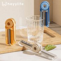 Gambar HAYYLIFE Sikat Multifungsi Portable Pembersih Botol 4 In 1 / Sikat Cuci Pembersih Sudut Gelas Bisa Dilipat HL-AGA406 - Putih dari hayylife Kab. Tangerang 4 Tokopedia