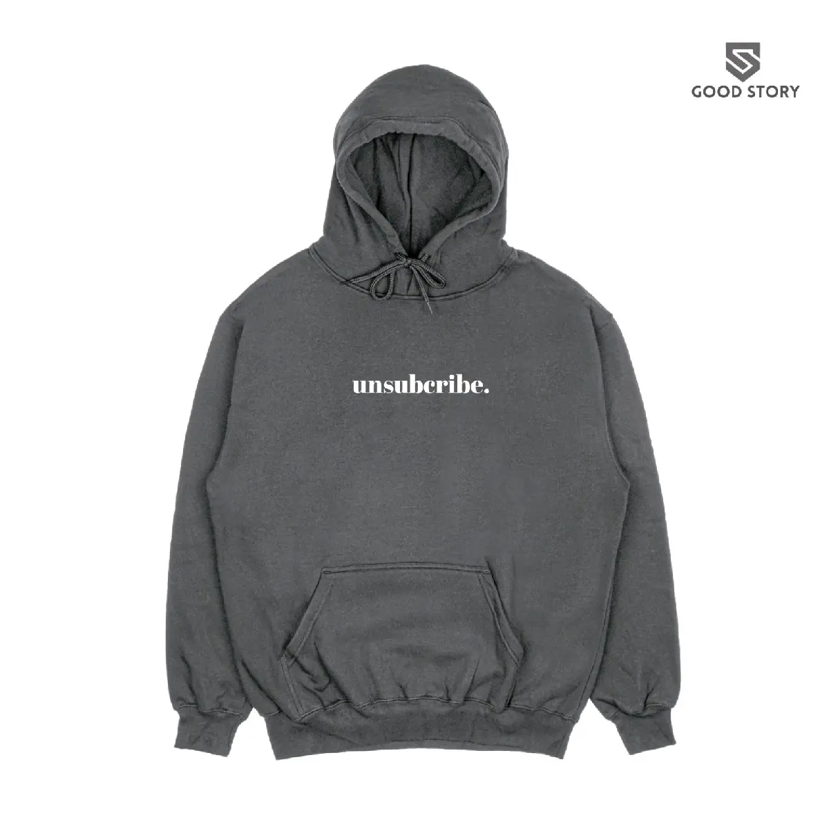 Hoodie Jumper UNSUBCRIBE Pria & Wanita M - XXL Bahan Fleece Tebal 280 GSM Lembut Terlaris