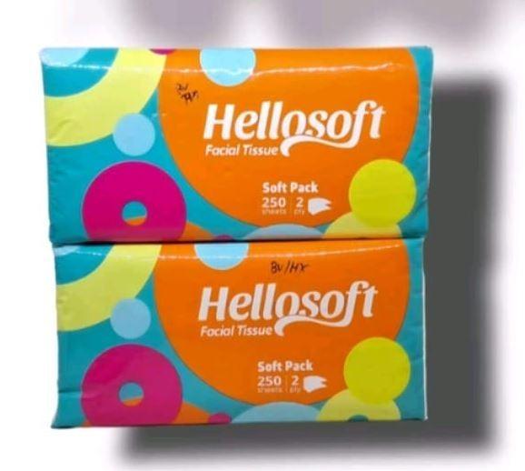 Tisu tissue Hellosoft hellosoft 250 sheett 2ply 0