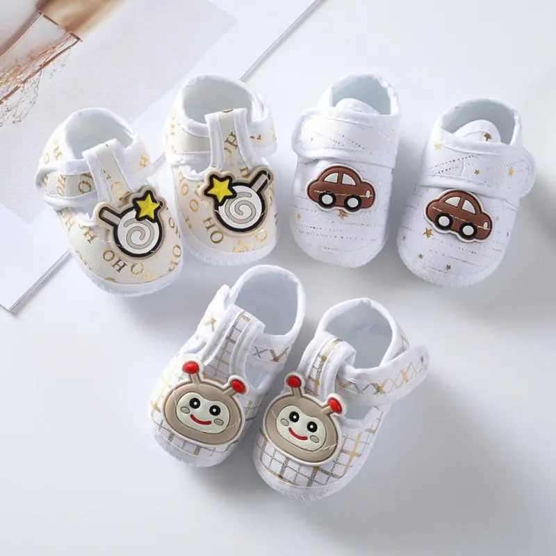 Giày Vải cho Em Bé trai hoặc Bé gái, Giày mùa hè, Thích hợp cho Trẻ Sơ Sinh Cho Bé Dép Sandal 0