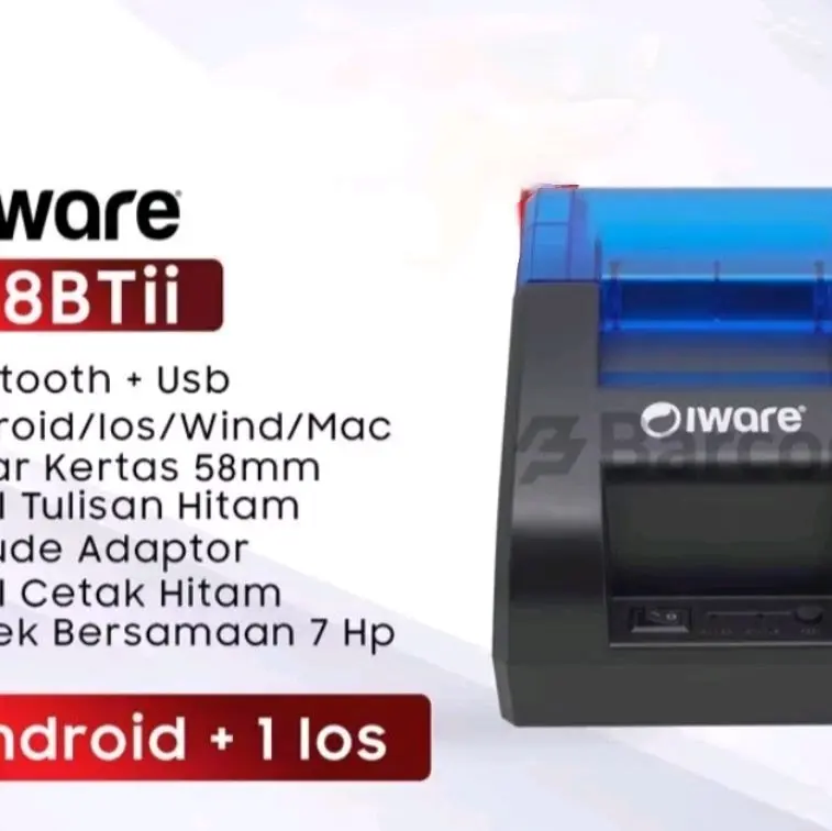 PRINTER KASIR THERMAL 58MM Xprinter (USB+BLUETOOTH)