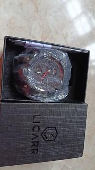 Product Review of LICARR Jam Tangan Pria Olahraga Analog-Digital Fashion Tahan Air Santai Kuarsa Jam Tangan Cowok Original Merek Stopwatch 9528 from s**u 2