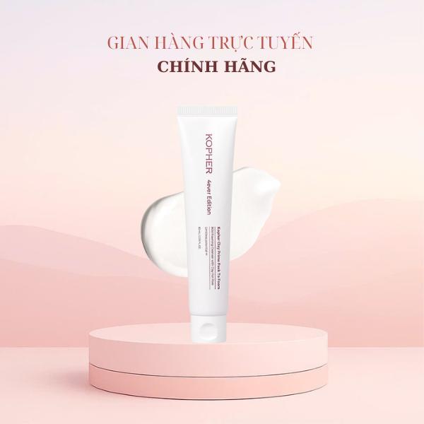   Kopher  Sữa Rửa Mặt Đất Sét Hỗ Trợ Cải Thiện Lỗ Chân Lông Phục Hồi Da Kopher Clay Prime Pack to Foam  80ml  