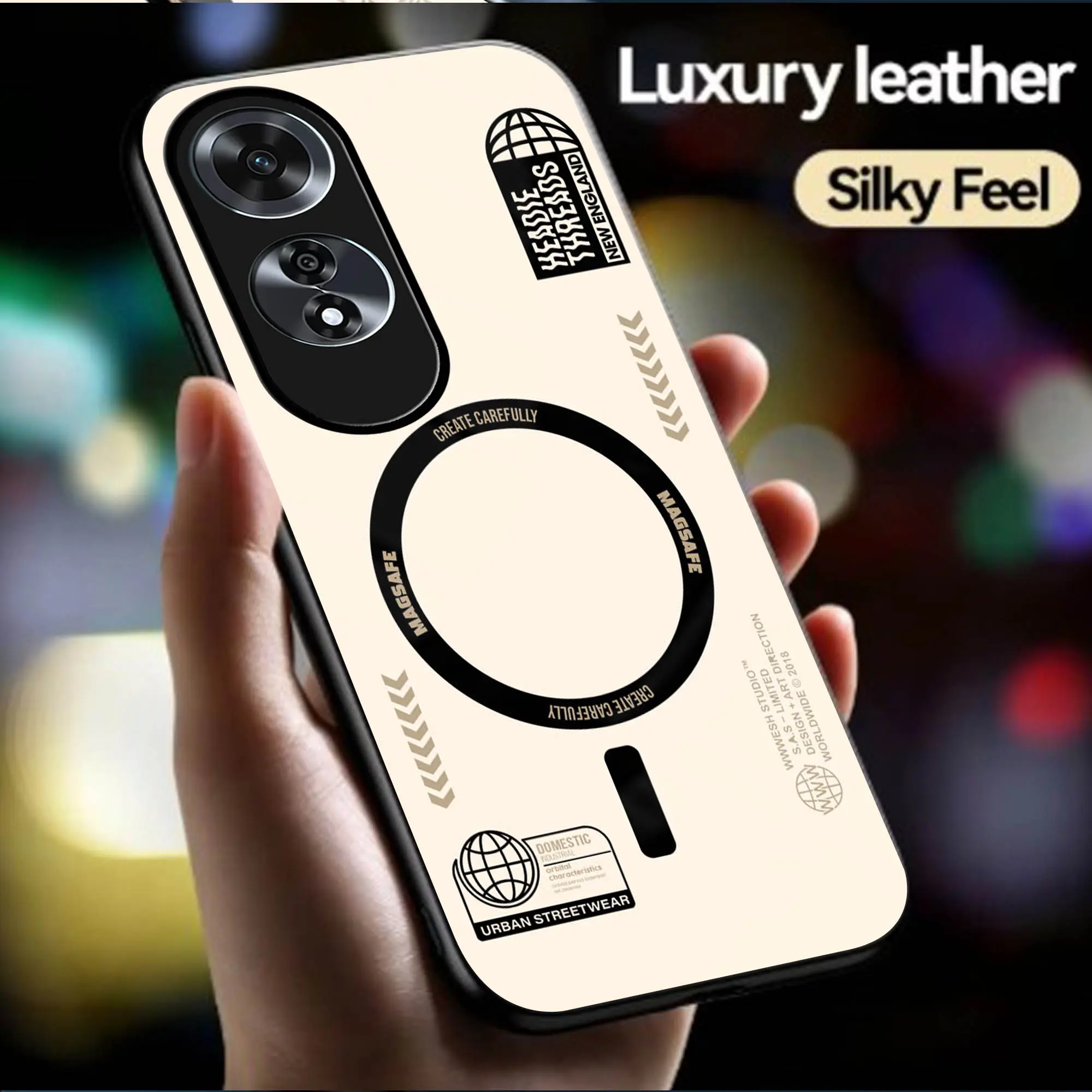 (CK04) Case Glass anti pecah For type Oppo A60 - all type - case custom kpop - case korea Smartphone Casing