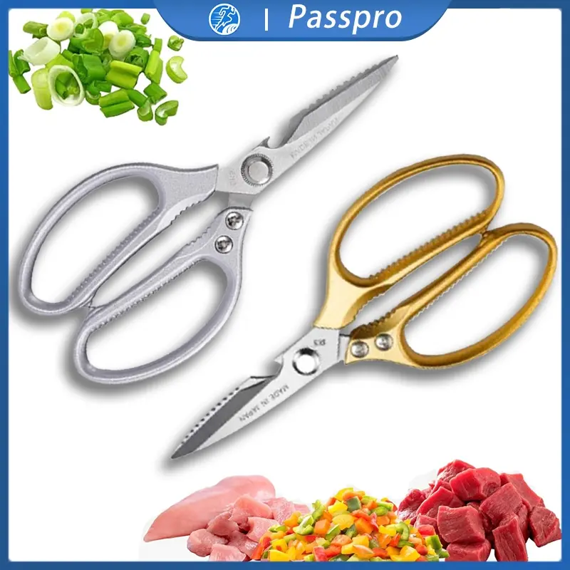 Gunting Dapur SK-5 Jepang Gunting Dapur Super Tajam Cutting Ayam Tulang Ikan Sayur Multifungsi Stainless Serbaguna