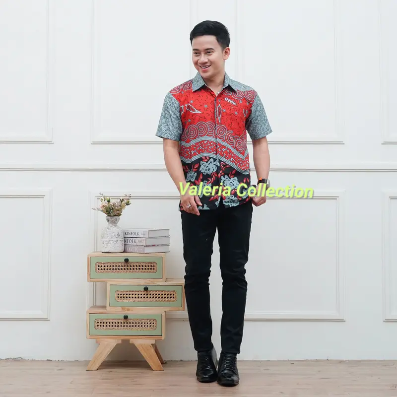 Couple Keluarga Ayah Ibu Anak Laki-Laki Anak Perempuan Baju Couple Elegan Lengan Pendek Untuk Acara Resmi Santai Hiling Kencan Kondangan Bahan Katun Polimikro Kombinasi 3