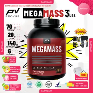 Provus Mega Mass 3 Lbs 1359 Gram - Suplement Fitness