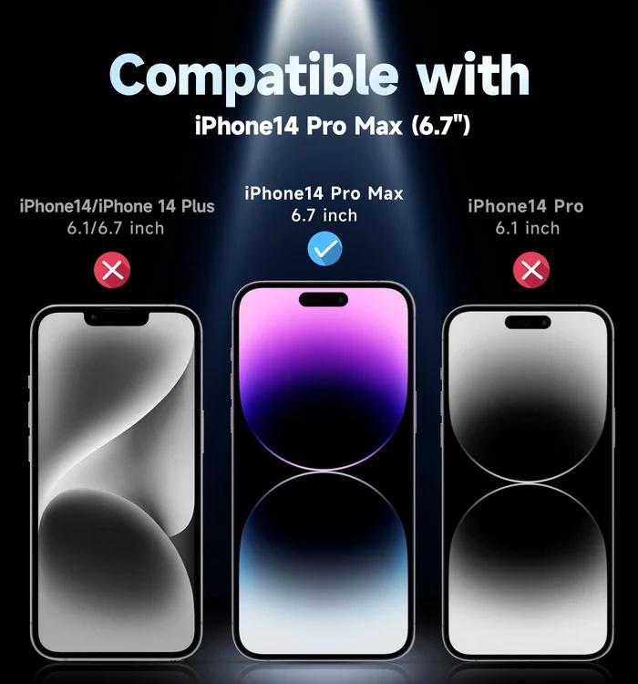 Product Introduction of Tempered glass screen protector, for iPhone series, 4K HD privacy protection, quick installation tools, auto dust removal installation, bubble-free Cover Protective 3