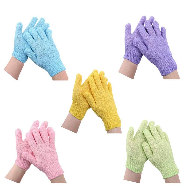 svtn (1pcs) Sarung Tangan Mandi Scruber  - Sarung Tangan Bath Glove Exfoliating Bath scrub Gloves murah berkualitas 3