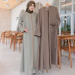 Vasya Fashion Abaya Belveea Muslimah Modern Terbaru dengan Desain Elegan dan Nyaman untuk Tampilan Mewah