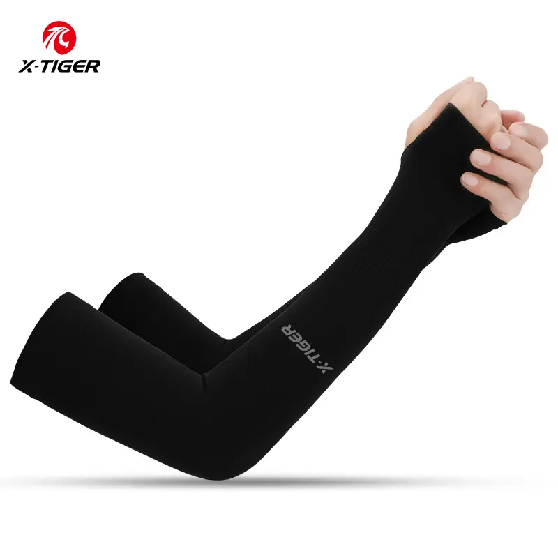 X-TIGER Arm Sleeve Bicycle Sleeve Riding Running UV Sunscreen Outdoor Nylon Cool Aarm Sleeve Bicycle Sleeve
