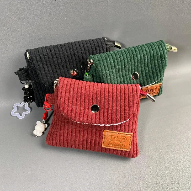 UmahNun_Dompet Koin  Wanita Launa by Uta bahan Corduroy 2