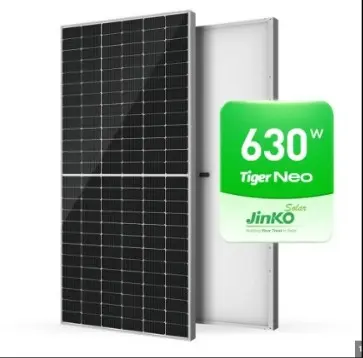 Panel Surya Jinko 575Wp 590Wp 615Wp 630Wp 725Wp Solar Panel Monocristaline Tiger Neo N-type Bifacial MBB Half Cell