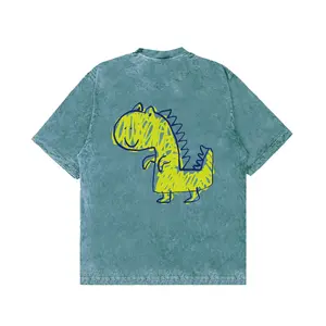 Onoma - Reguler Tshirt Wash Dinosaur Sage - Kaos