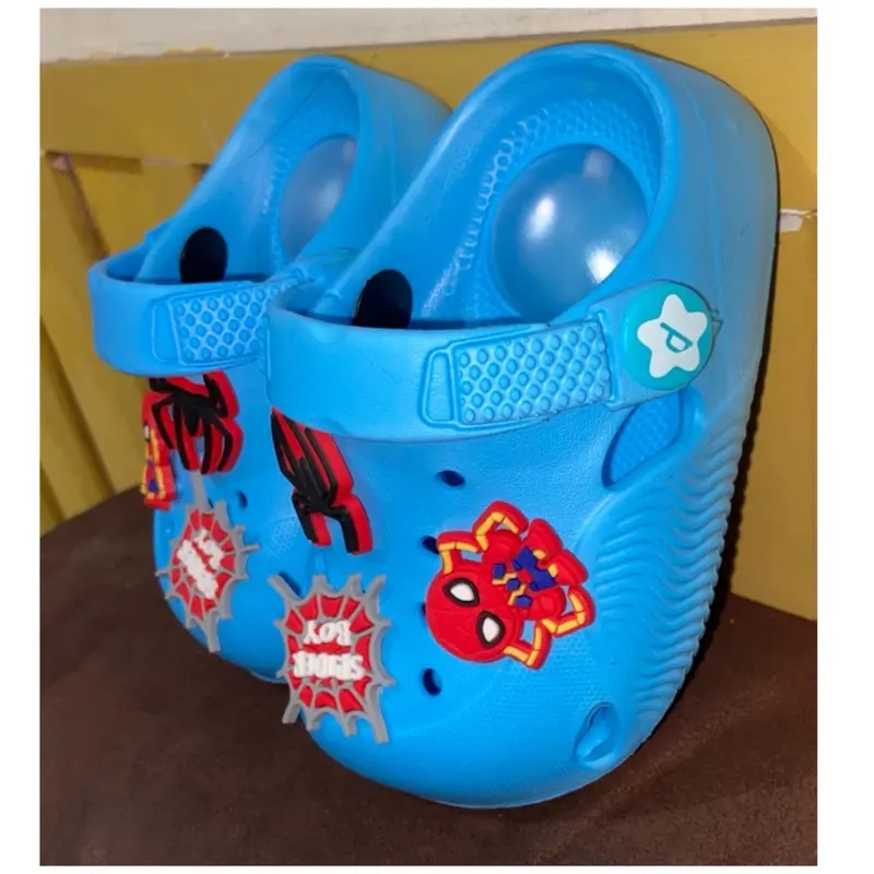 Sandal Bunyi cit-cit Baim Anak Laki-laki  Size 20-23 Terbaru/sandalbaimbunyi/sandalspiderman 2