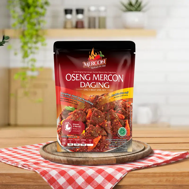 Mercon Merah Putih || 1 Pack Oseng Mercon Daging 5