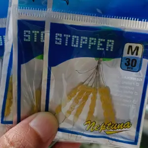 Neptuna Stopper pancing Hitam dan Kuning Ss S M L