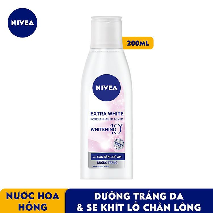 Nước Cân Bằng NIVEA Extra White Dưỡng Trắng Da & Se Khít Lỗ Chân Lông (200ml) - 86720