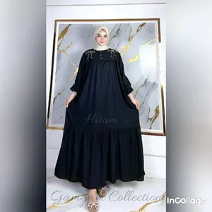 PROMO Pita Dress Midi Rayon Motif Bordir