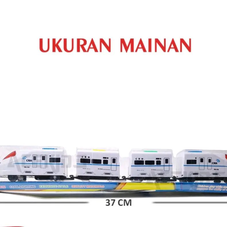 Mainan Kereta Api Cepat - Kereta Api Batre Mainan Edukasi 3