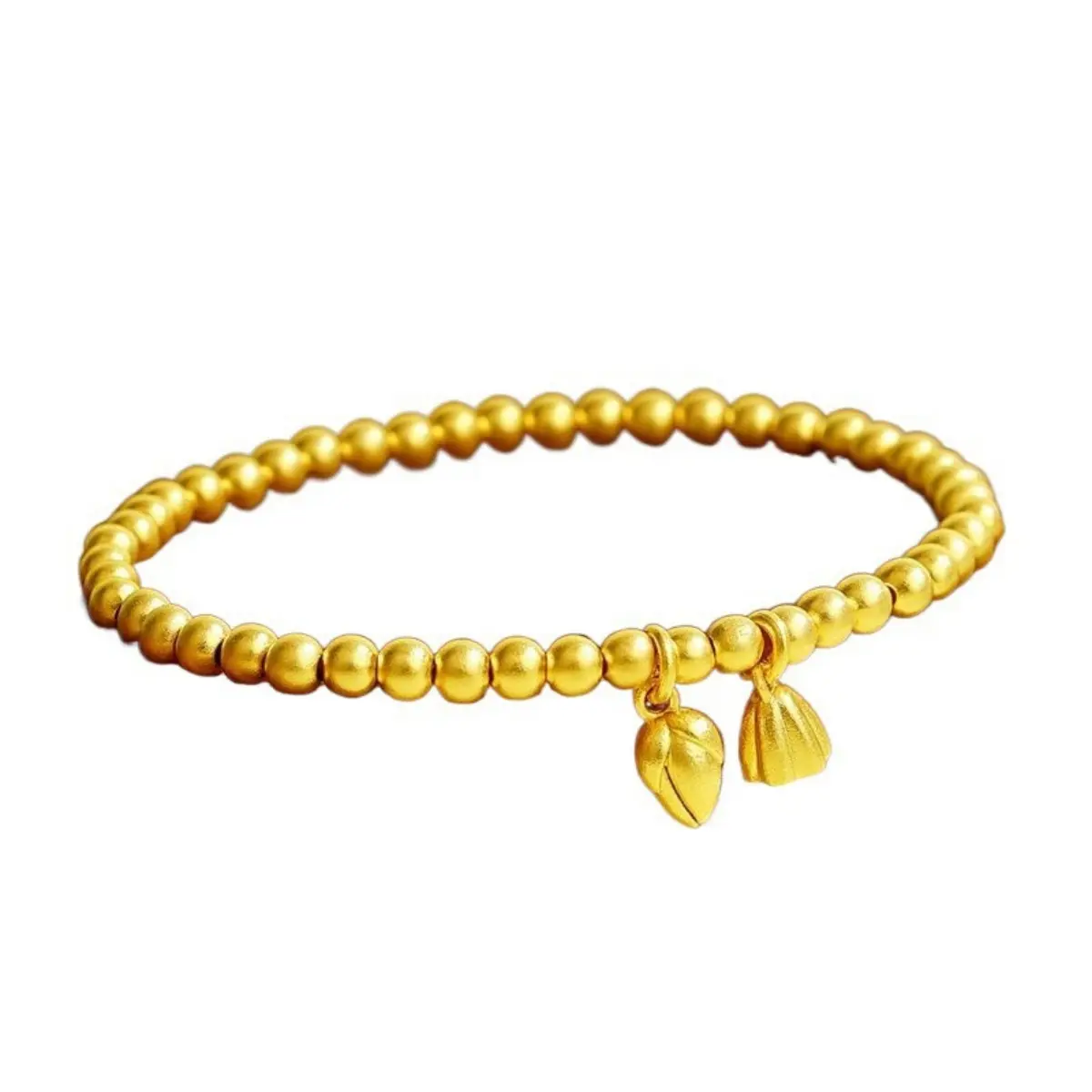 Non-fading gold lotus seed bracelet Good luck bead bracelet