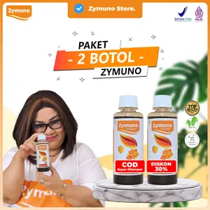[PAKET 2 BOTOL] Madu Zymuno Original 200ml / Botol - Alami, BPOM, & Halal