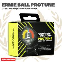 Gambar Ernie Ball P09627 ProTune USB-C Rechargeable Clip-on Tuner - Tuner Gitar Bass dari GH Music Store Kota Tangerang Selatan 4 Tokopedia
