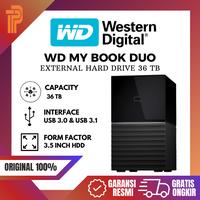 Gambar WD Western Digital MyBook Duo 36TB Eksternal HDD 3.5 Inci Garansi 3 Tahun Resmi dari t pedia pc Kota Administrasi Jakarta Pusat 1 Tokopedia
