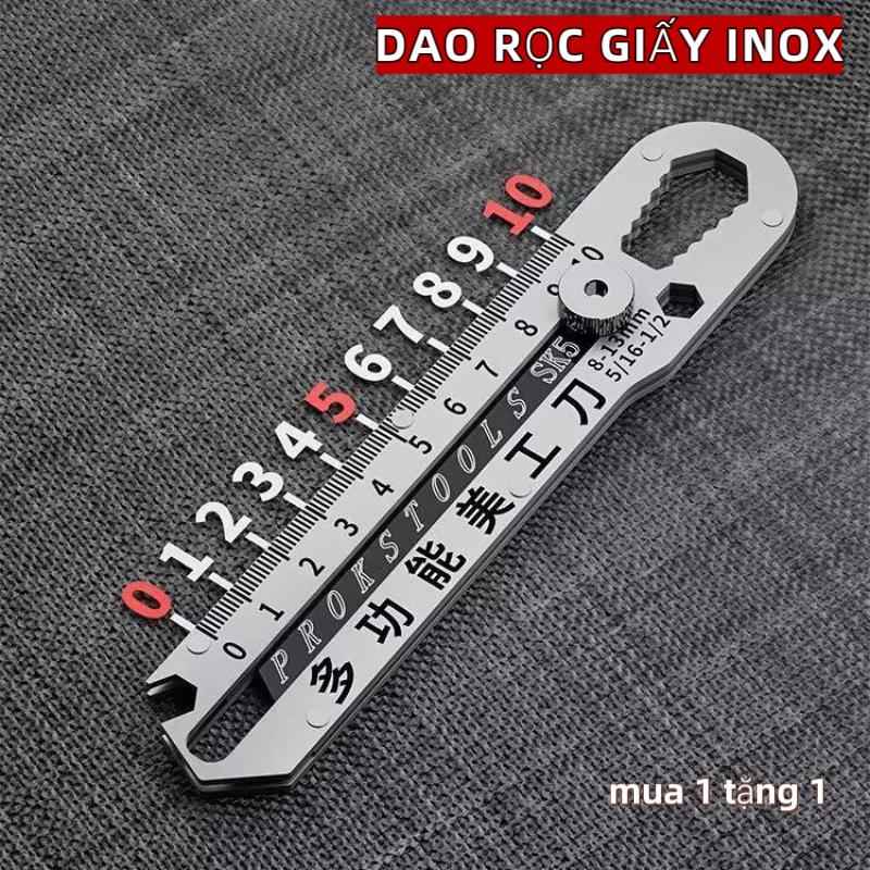dao dọc giấy đa chức năng,6 trong 1 chất liệu thép không rỉ- vặn ốc bền đẹp