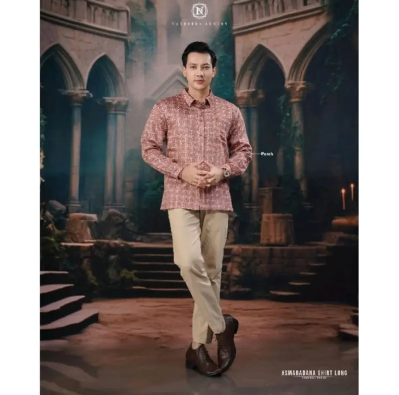 NADHEERA ASMARADANA SHIRT DAD BY NADHEERA LUXURY KEMEJA PANJANG & PENDEK Atasan Pria 4