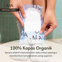 Gambar UMA Ultra Slim Pads 24cm, 29cm, 35cm Duo (Pack of 2) | Pembalut Organik - 2x Regular (10s), No add ons dari UMA Women Kota Administrasi Jakarta Selatan 4 Tokopedia