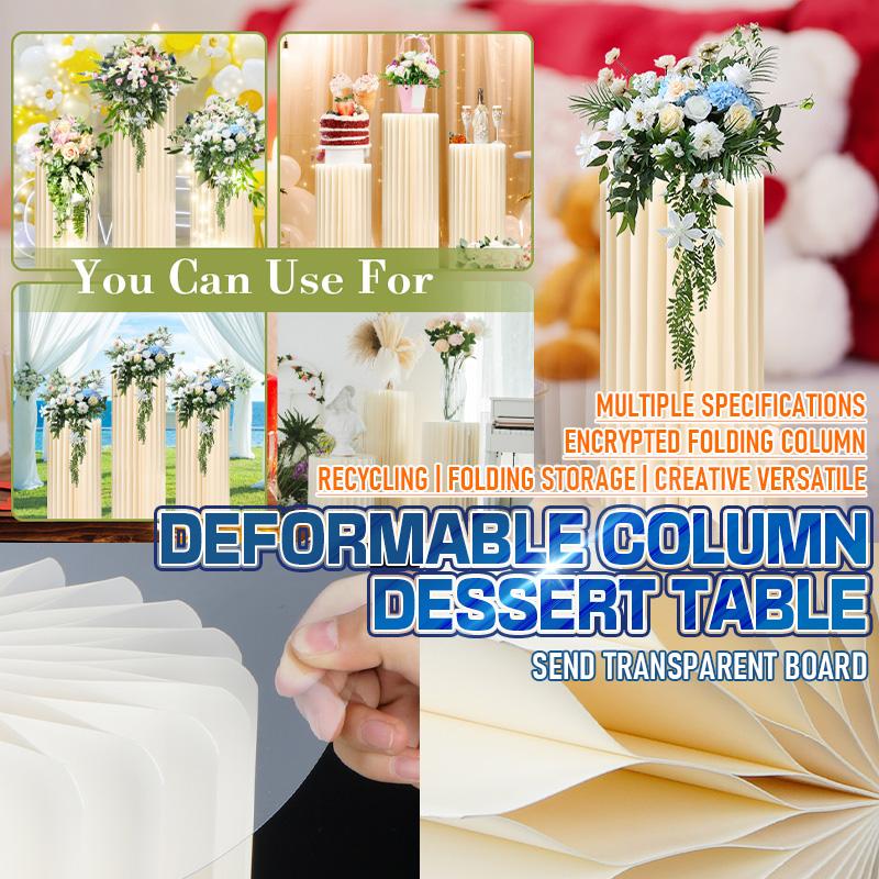 Local deliveryFolded Paper Roman Column Display Decoration Wedding ...