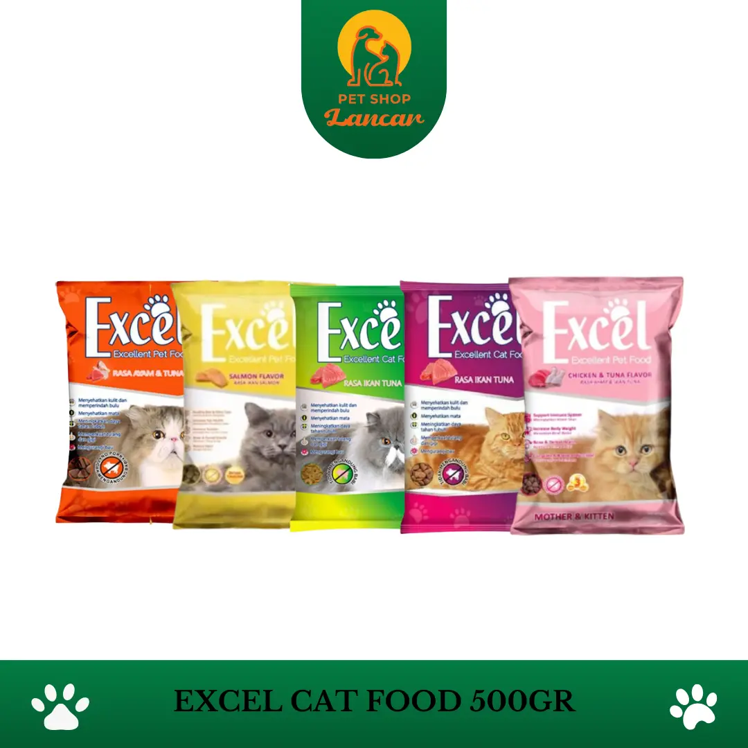 Makanan Kucing Excel FreshPack 500 Gram