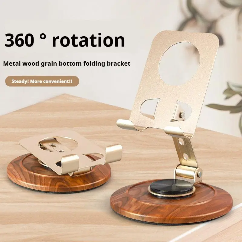 Giá Chân Đế Điện Thoại Di Động Bằng Nhôm, Để Bàn, Xoay 360 °, Gấp Gọn, Đa Năng, Thích Hợp Cho Máy Tính Bảng Và iPad, Giá Chân Đế Hỗ Trợ Thông Dụng Cho Truyền Hình Trực Tiếp Và Xem, [Thanh Toán Khi Nhận Hàng] 1