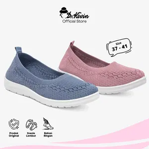 Dr. Kevin Sepatu Olahraga Sport Wanita Sneakers Flyknit 589-049