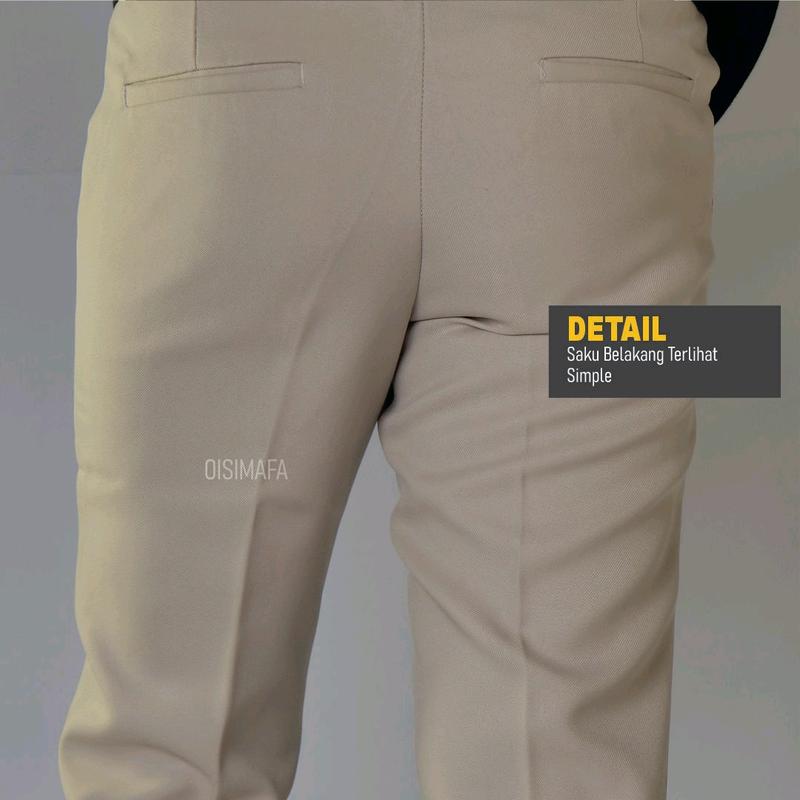 CELANA BAHAN FORMAL SLIMFIT PREMIUM | CELANA KANTOR PRIA SLIMFIT PREMIUM | CELANA KERJA | SLIMFIT PANTS FORMAL 4